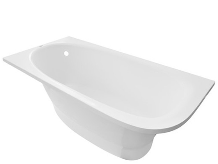 Ванна з штучного каменю Rock Design Селена Плюс 165x80 (основа Класика Плюс) 1SPP165080