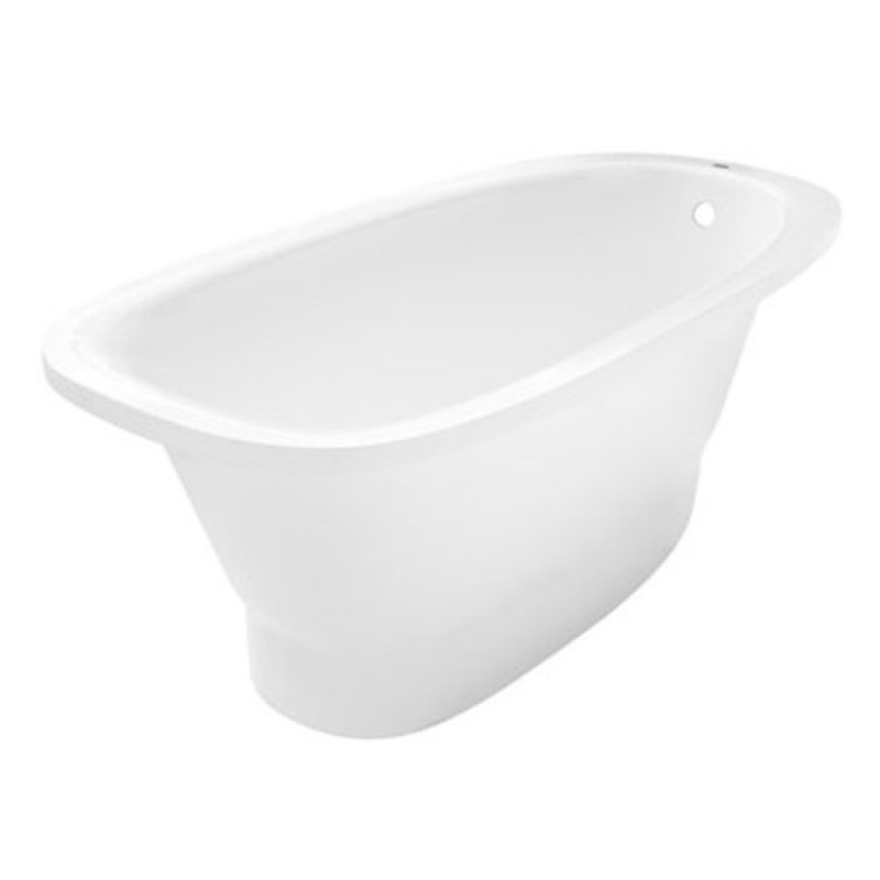 Ванна из искусственного камня Rock Design Барселона 145х80 белый 1B145080