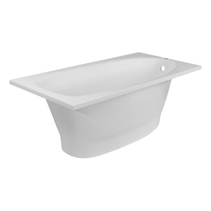 Ванна из искусственного камня Rock Design Классика 160х80 белый 1K160080