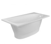 Ванна з штучного каменю Rock Design Класика 145х80 білий 1K145080