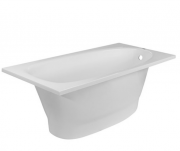 Ванна з штучного каменю Rock Design Класика 185х80 білий 1K185080