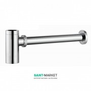 Сифон для раковины Kraus латунь хром PT-50-CH