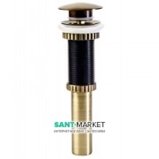 Сливной клапан для раковины Kraus латунь бронза PU-10AB