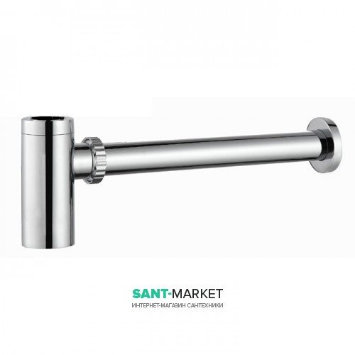 Сифон для раковини Kraus латунь хром PT-50-CH