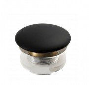 Сливной клапан для раковины Kraus чёрный PU-20GBL