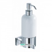 Диспенсер для жидкого мыла Kraus Aura с настенным держателем хром KEA-14461CH