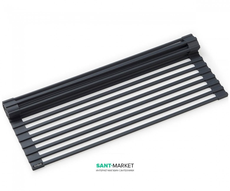 Многофункциональная силиконовая сушка Kraus  чёрный KRM-11BL