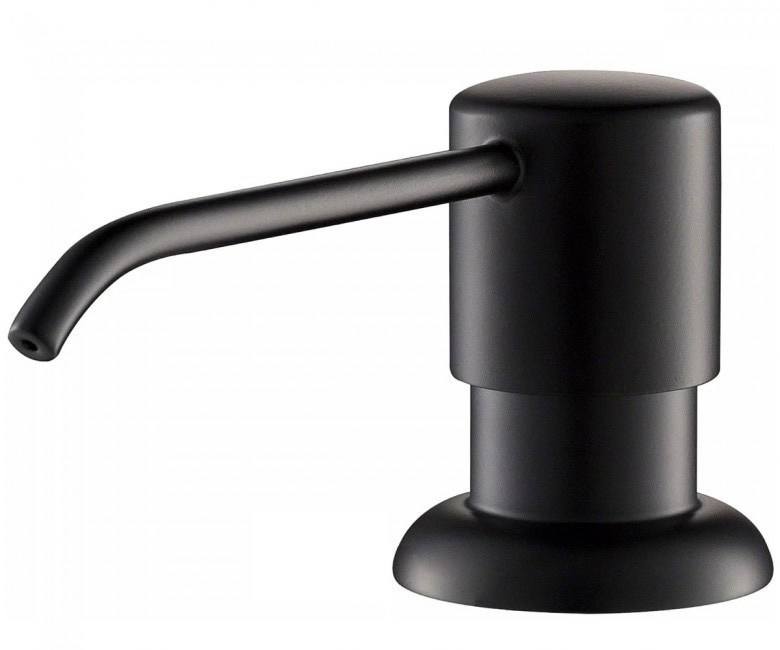 Диспенсер для жидкого мыла Kraus Boden латунь/пластик матовый чёрный KSD-53MB