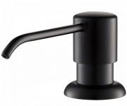 Диспенсер для жидкого мыла Kraus Boden латунь/пластик матовый чёрный KSD-53MB