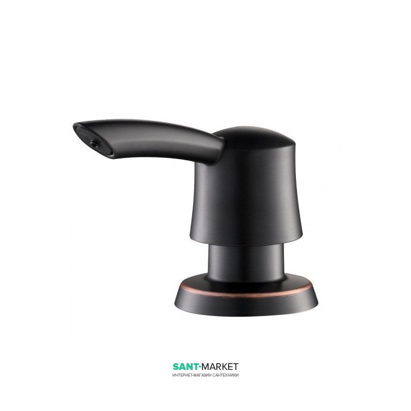 Диспенсер для жидкого мыла Kraus Savan латунь/пластик тёмный шоколад KSD-51-ORB