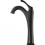 Змішувач для раковини Kraus Arlo змішувач матовий чорний KVF-1200MB