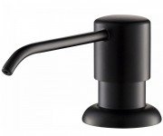 Диспенсер для жидкого мыла Kraus Boden латунь/пластик матовый чёрный KSD-53MB