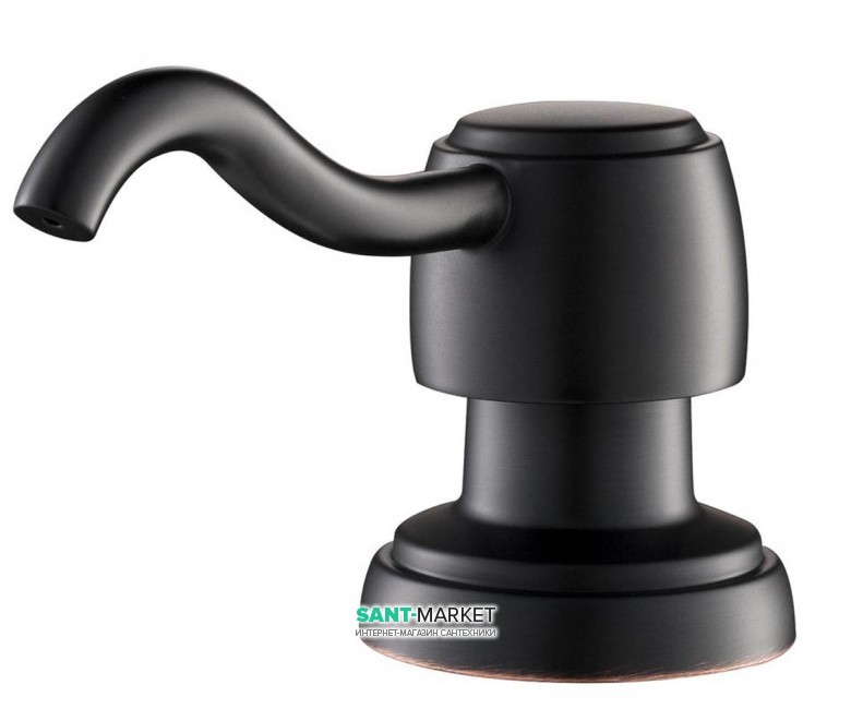 Диспенсер для жидкого мыла Kraus Mylo тёмный шоколад KSD-52-ORB