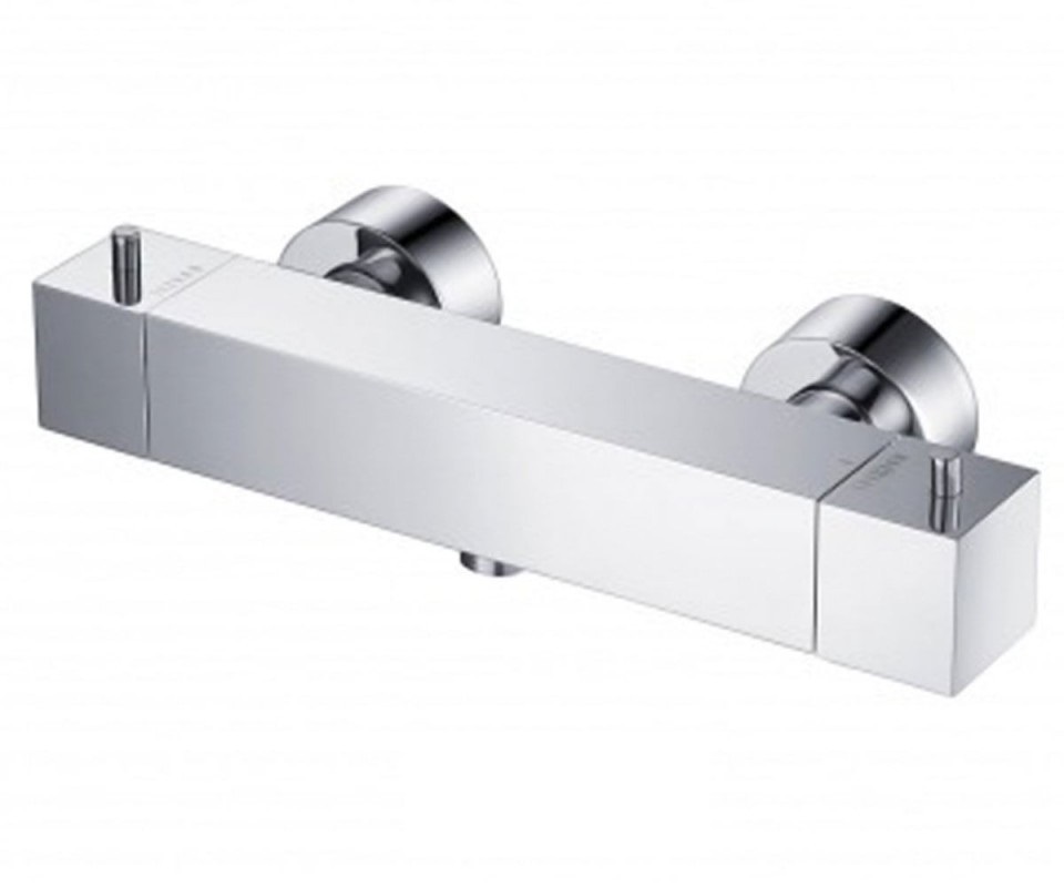 Смеситель для душа Kraus двухвентильный с термомтатом хром UKR-46039CH