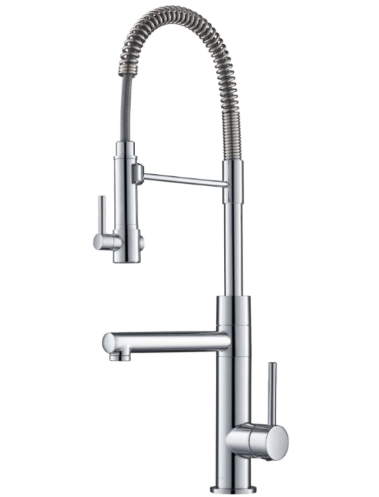 Смеситель для кухни Kraus Artec Pro однорычажный латунь хром KPF-1603CH