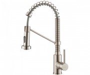 Смеситель для кухни Kraus Bolden пружинный нержавеющая сталь KPF-1610SS
