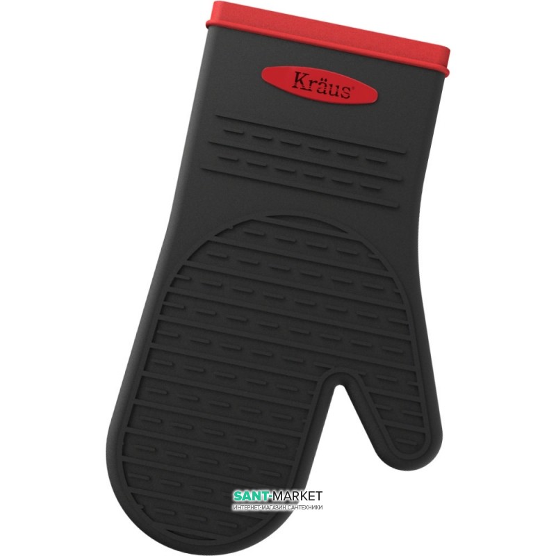 Кухонна прихватка Kraus силіконова чорна KSM-1BLACK
