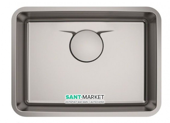 Мойка для кухни прямоугольная Kraus Dex под столешницу нержавеющая сталь Radiant Pearl KD1US25B