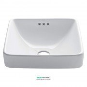 Раковина для ванної Kraus Elavo 41,3х41,3 см кераміка білий KCR-281