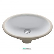 Раковина для ванної Kraus Elavo врізна 45,5х37,5 см кераміка білий KCU-211