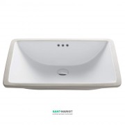 Раковина для ванної Kraus Elavo врізна 59,1х41,3 см кераміка білий KCU-251