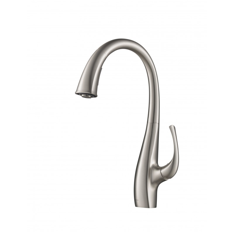 Смеситель для кухни Kraus Ansel однорычажный нержавеющая сталь KPF-1675SFS