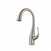 Смеситель для кухни Kraus Ansel однорычажный нержавеющая сталь KPF-1675SFS