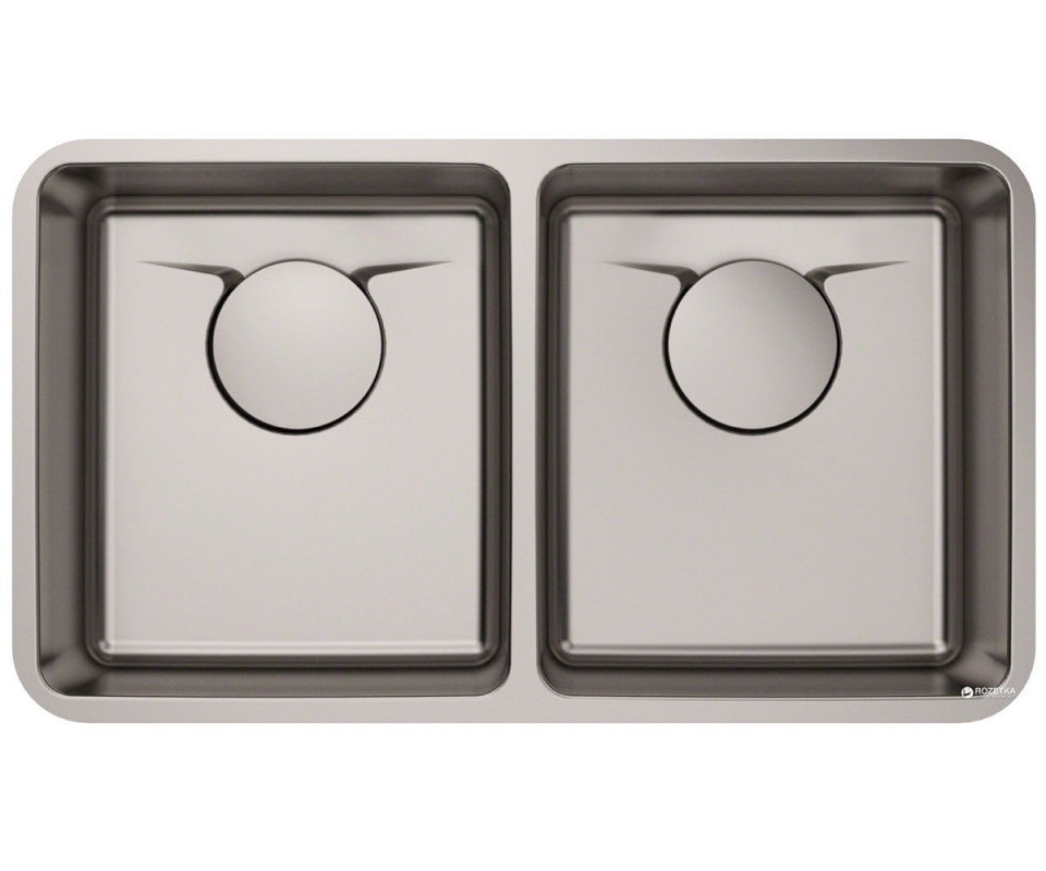 Мийка для кухні прямокутна Kraus Dex під стільницю нержавіюча сталь Radiant Pearl KD1UD33B