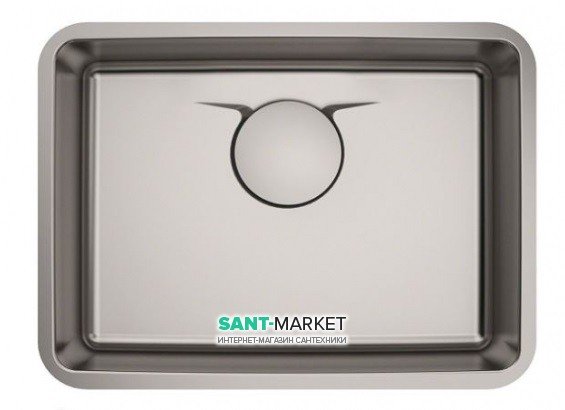 Мийка для кухні прямокутна Kraus Dex під стільницю нержавіюча сталь Radiant Pearl KD1US25B