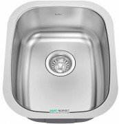 Мийка для кухні прямокутна Kraus під стільницю нержавіюча сталь хром KBU16