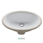 Раковина для ванної Kraus Elavo врізна 45,5х37,5 см кераміка білий KCU-211