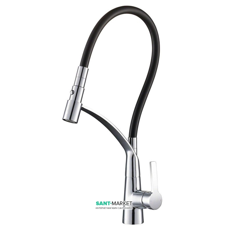 Смеситель для кухни Kraus CarboFlex однорычажный хром KPF-2830CH