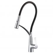 Змішувач для кухні Kraus CarboFlex змішувач нержавіюча сталь KPF-2830SS