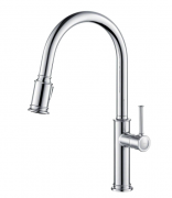 Смеситель для кухни Kraus Sellette однорычажный хром KPF-1680CH