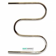 Водяний полотенцесушитель Navin Змійовик 30 500x500 мм нержавіюча сталь 00-000020-5050