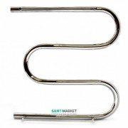 Водяной полотенцесушитель Navin Змеевик 30 500x600 мм с полкой 00-000021-5060