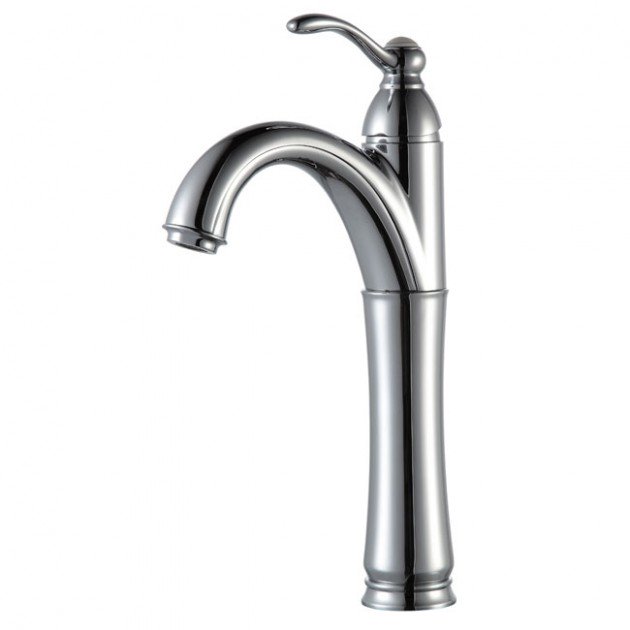 Смеситель для раковины Kraus Riviera однорычажный латунь хром FVS-1005CH