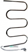Электрический полотенцесушитель Navin Змеевик 500x800 мм левый 10-000100-5080