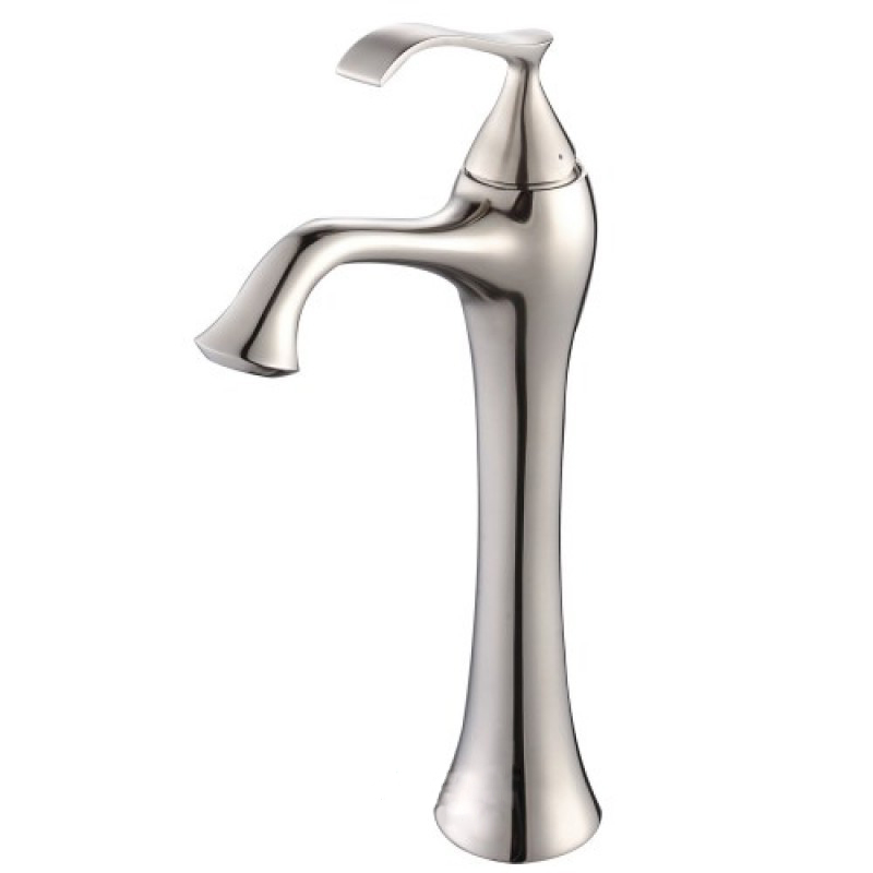 Змішувач для раковини Kraus Ventus змішувач високий латунь сатин KEF-15000BN