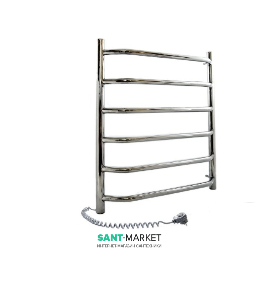 Електричний полотенцесушитель Navin Блюз 480x600 мм лівий 10-006121-4860