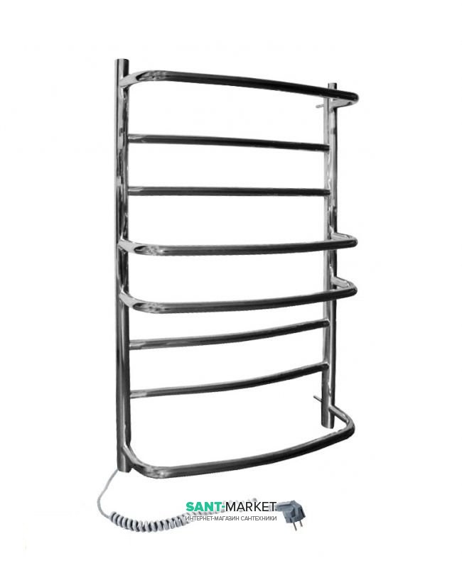 Электрический полотенцесушитель Navin Омега 530x800 мм левый 10-015120-5380