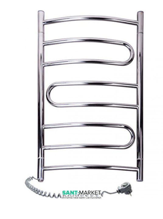 Електричний полотенцесушитель Navin Пірует 480x800 мм лівий 10-021121-4880