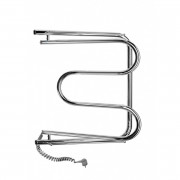 Электрический полотенцесушитель Navin Твин 600x600 мм левый 30-020120-6060