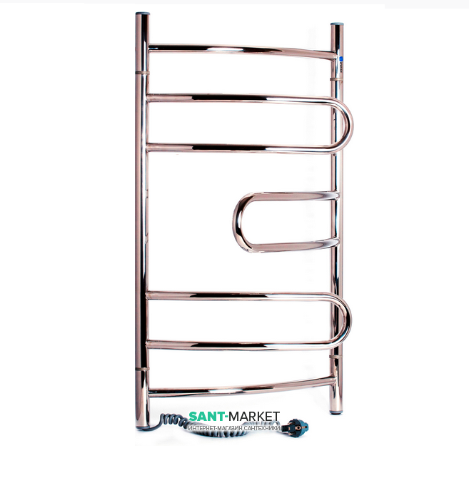 Електричний полотенцесушитель Navin Пірует 480x800 мм лівий 10-021120-4880