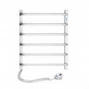 Электрический полотенцесушитель Navin Симфония Квадро 480х600 мм левый с терморегулятором 12-009151-4860