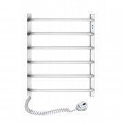 Электрический полотенцесушитель Navin Симфония Квадро 480х600 мм левый с терморегулятором 12-009151-4860