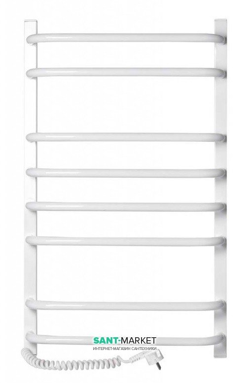 Електричний полотенцесушитель Navin Симфонія Квадро 480х800 мм лівий з терморегулятором 12-009151-4880