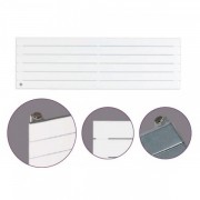 Радиатор отопления Instal Projekt Cover H пластинчатый 80х28,9 см 4 элемента сталь палитра IP на выбор COVH-080/04