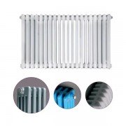 Радиатор отопления Instal Projekt Tubus 4 148,6х80 см трубчатый 32 секции сталь палитра IP на выбор TUB4-080/32