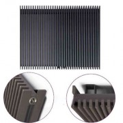 Радіатор опалення Instal Projekt Afro New пластинчастий 141,1х100 см 63 елемента сталь палітра IP на вибір AFRN-100/63